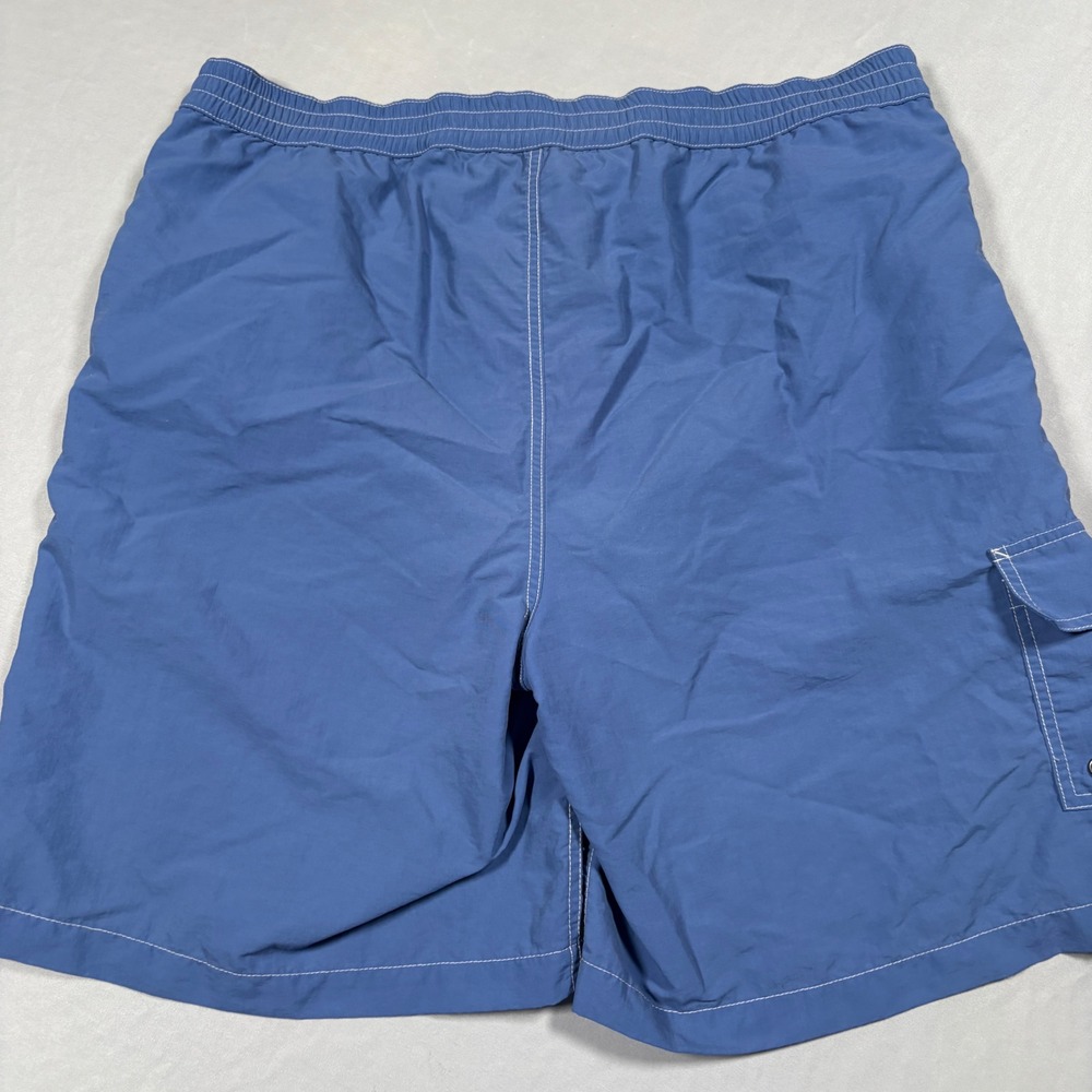 Polo Ralph Lauren Swim Trunks Mens XL Cargo Blue Drawstring Pony Logo - Picture 7 of 12